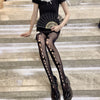 Lingerie Lace Women Tights Stockings Style Lolita Thigh High Stocking-Socks & Tights-Arimonz-Arimonz