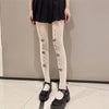 Lingerie Lace Women Tights Stockings Style Lolita Thigh High Stocking-Socks & Tights-Arimonz-Plaid Bow White-Arimonz