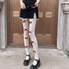 Lingerie Lace Women Tights Stockings Style Lolita Thigh High Stocking-Socks & Tights-Arimonz-Red Velvet Bow 1-Arimonz