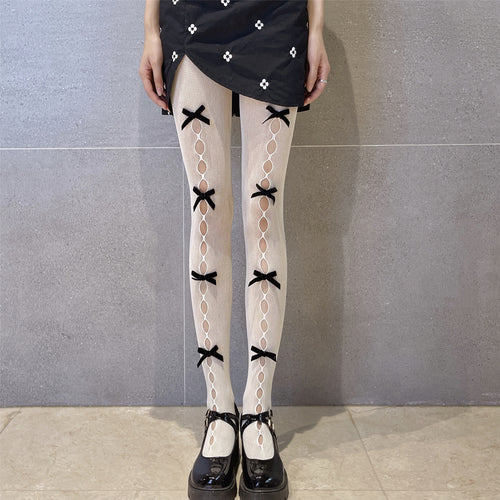 Lingerie Lace Women Tights Stockings Style Lolita Thigh High Stocking-Socks & Tights-Arimonz-Arimonz