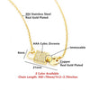 Lock And Key Pendant Necklace for Women-Necklaces-Arimonz-Arimonz