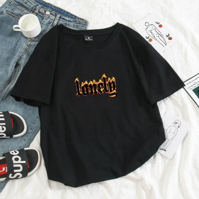 Lonely Flame Tee-Tee-Arimonz-black-S-Arimonz