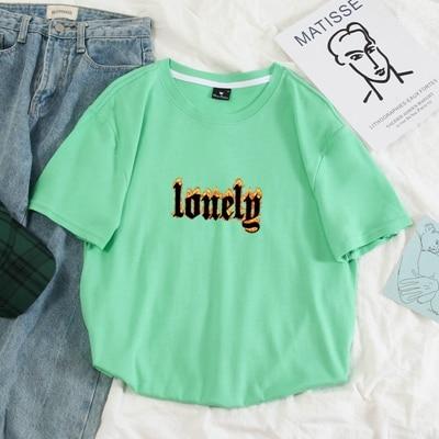 Lonely Flame Tee-Tee-Arimonz-green-S-Arimonz
