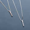 Long Cube Fine Jewelry for Women Minimalist Necklace for Women-Necklaces-Arimonz-Arimonz