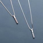 Long Cube Fine Jewelry for Women Minimalist Necklace for Women-Necklaces-Arimonz-Arimonz