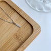 Long Cube Fine Jewelry for Women Minimalist Necklace for Women-Necklaces-Arimonz-Arimonz
