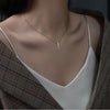 Long Cube Fine Jewelry for Women Minimalist Necklace for Women-Necklaces-Arimonz-Arimonz