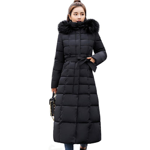 Long Padded Coats Parka-Bomber Coats-Arimonz-Arimonz