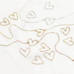 Love Heart Necklace for Women Jewelry Pendant Choker Necklace-Necklaces-Arimonz-Arimonz