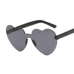 Love Heart Sunglasses For Women Fashionable Cute Sunglasses-Sunglasses-Arimonz-Black-Arimonz