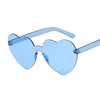 Love Heart Sunglasses For Women Fashionable Cute Sunglasses-Sunglasses-Arimonz-Blue-Arimonz