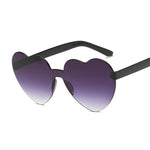 Love Heart Sunglasses For Women Fashionable Cute Sunglasses-Sunglasses-Arimonz-Double Gray-Arimonz
