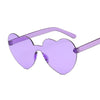 Love Heart Sunglasses For Women Fashionable Cute Sunglasses-Sunglasses-Arimonz-purple-Arimonz