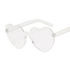 Love Heart Sunglasses For Women Fashionable Cute Sunglasses-Sunglasses-Arimonz-Transparent-Arimonz