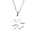 Lover's Clover Necklace For Women Fashionable Jewelry-Necklaces-Arimonz-Silver-Arimonz