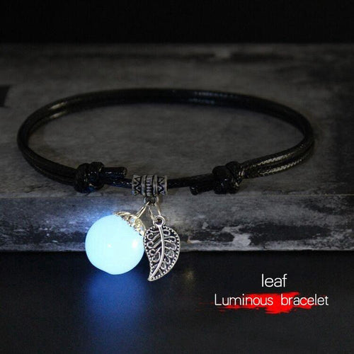 Luminous Bead Ankle Chain Pendant Anklet Beaded Foot Jewelry for Women-Anklets-Arimonz-Arimonz