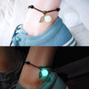 Luminous Bead Ankle Chain Pendant Anklet Beaded Foot Jewelry for Women-Anklets-Arimonz-Arimonz