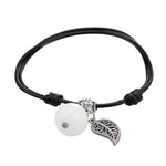 Luminous Bead Ankle Chain Pendant Anklet Beaded Foot Jewelry for Women-Anklets-Arimonz-Black-Arimonz