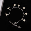 Luminous Star Anklet Pentagonal Star Tassel Ankle Chain-Anklets-Arimonz-Arimonz