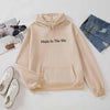 Made In The 90s Letter Print Cool Oversized Women Hoodies Sweatshirt-Pullovers-Arimonz-Apricot-M-Arimonz
