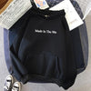 Made In The 90s Letter Print Cool Oversized Women Hoodies Sweatshirt-Pullovers-Arimonz-Black-M-Arimonz