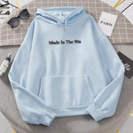 Made In The 90s Letter Print Cool Oversized Women Hoodies Sweatshirt-Pullovers-Arimonz-Light Blue 2-M-Arimonz
