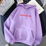 Made In The 90s Letter Print Cool Oversized Women Hoodies Sweatshirt-Pullovers-Arimonz-Purple-M-Arimonz