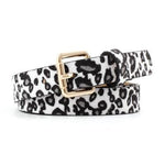 Maya Statement Belt Leopard Snake And Zebra Print Belt-Belts-Arimonz-Leopard White-Arimonz