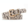 Maya Statement Belt Leopard Snake And Zebra Print Belt-Belts-Arimonz-Snake Beige-Arimonz