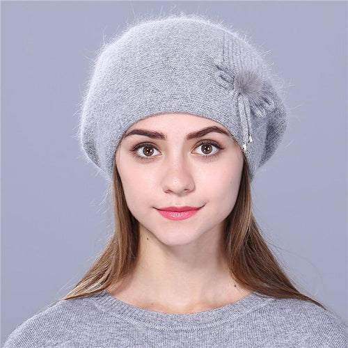 Megan Knitted Beret-Hats-Arimonz-Arimonz
