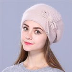 Megan Knitted Beret-Hats-Arimonz-Khaki-Arimonz