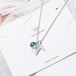 Mermaid Pendant Necklace-Necklaces-Arimonz-Arimonz