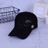 Mesh Snapback Baseball Caps Breathable Cap For Women Girls Sun Hat-Women's Caps-Arimonz-Arimonz