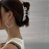 Metal Hollow Irregular Hair Claw Headdress Accessories Crab Hairpin-Hair Accessories-Arimonz-Arimonz