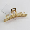 Metal Hollow Irregular Hair Claw Headdress Accessories Crab Hairpin-Hair Accessories-Arimonz-Arimonz
