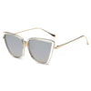 Metal Retro Oversized Sunglasses Women Cat Eye Sun Glasses-Sunglasses-Arimonz-Arimonz