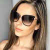 Metal Retro Oversized Sunglasses Women Cat Eye Sun Glasses-Sunglasses-Arimonz-Arimonz