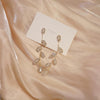 Micro Inlaid Cubic Zircon Leaves Earrings-Earrings-Arimonz-Arimonz