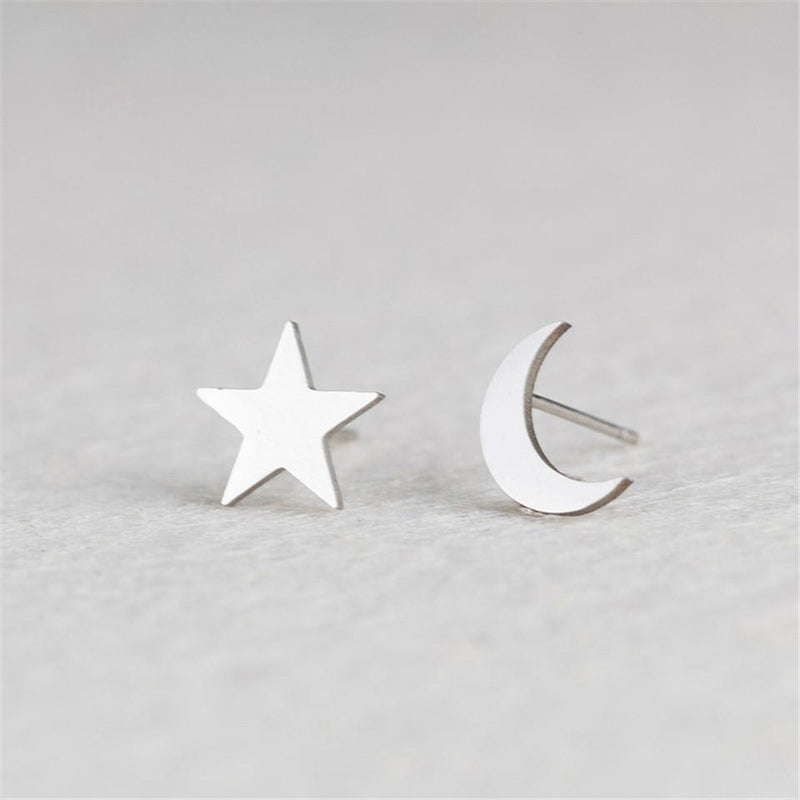 Minimalist Stud Earrings-Earrings-Arimonz-Arimonz