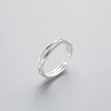 Minimalist Twist Line Adjustable Ring-Rings-Arimonz-Arimonz