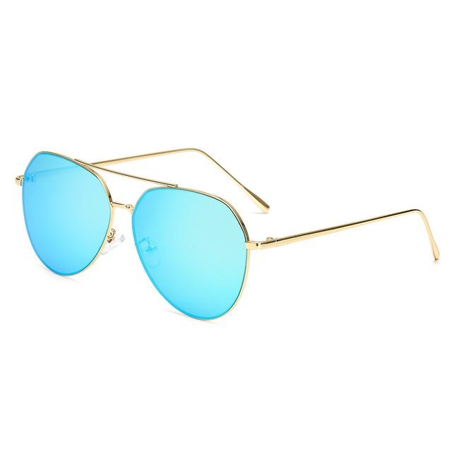 Mirror Sunglasses For Women Retro Glasses Women's Sunglasses-Sunglasses-Arimonz-Baby Blue-Arimonz