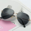 Mirror Sunglasses For Women Retro Glasses Women's Sunglasses-Sunglasses-Arimonz-Deep Black-Arimonz