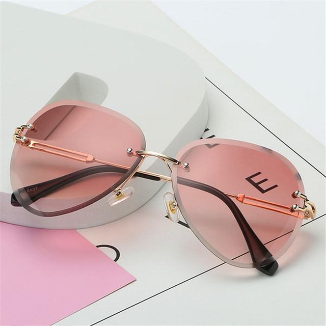 Mirror Sunglasses For Women Retro Glasses Women's Sunglasses-Sunglasses-Arimonz-Red-Arimonz