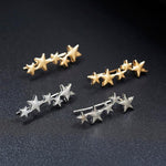 Moon Star Celestial Earrings-Earrings-Arimonz-Arimonz