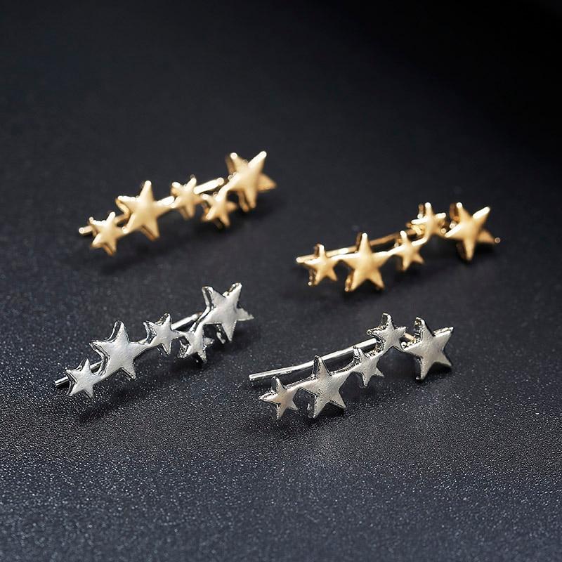 Moon Star Celestial Earrings-Earrings-Arimonz-Arimonz