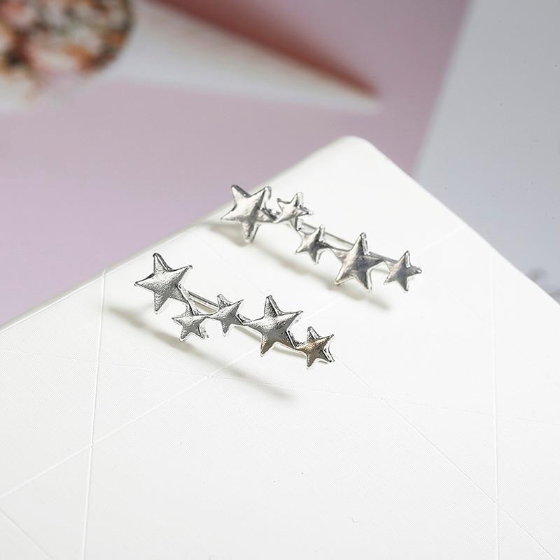 Moon Star Celestial Earrings-Earrings-Arimonz-Arimonz