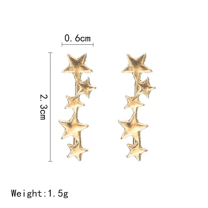 Moon Star Celestial Earrings-Earrings-Arimonz-Arimonz
