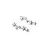 Moon Star Celestial Earrings-Earrings-Arimonz-silver-Arimonz