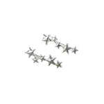 Moon Star Celestial Earrings-Earrings-Arimonz-silver-Arimonz
