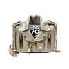 Motorcycle Jacket Messenger Bag-Handbags-Arimonz-Green-Arimonz
